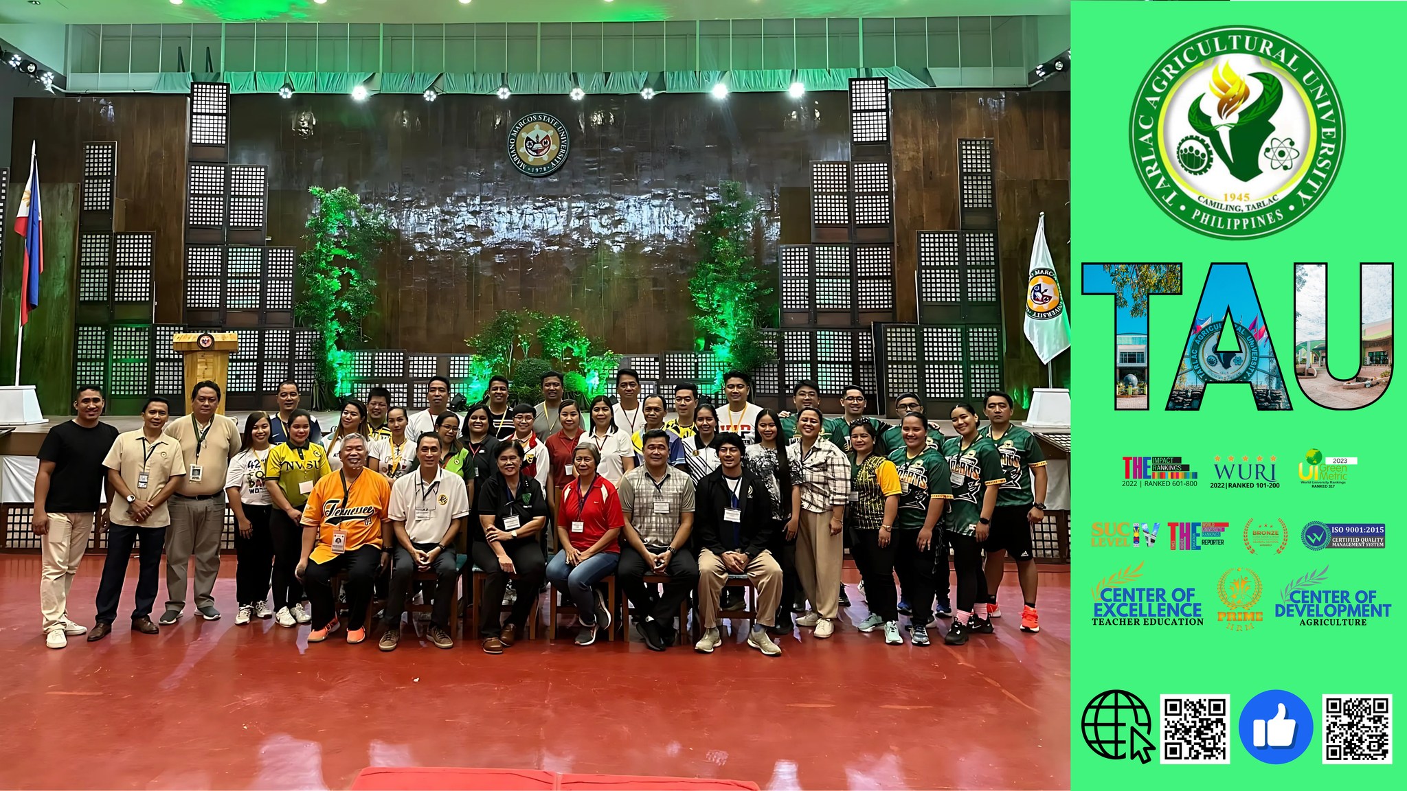 ğ��‚ğ��€ğ���ğ��“ğ��”ğ��‘ğ��„ğ��ƒ ğ��ˆğ��� ğ��‹ğ��„ğ���ğ��’ | Engr. Paul Christian A. Santos and Ms. Kristi Anne R. Mercado join their fellow sports and cultural events coaches from Northern Luzon for the Training Program on Innovative Coaching and Strategic Training Practices at Mariano Marcos State University (MMSU)